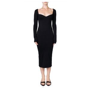 SIMON MILLER Lubos Long-Sleeve Midi-Dress XS/S NWT